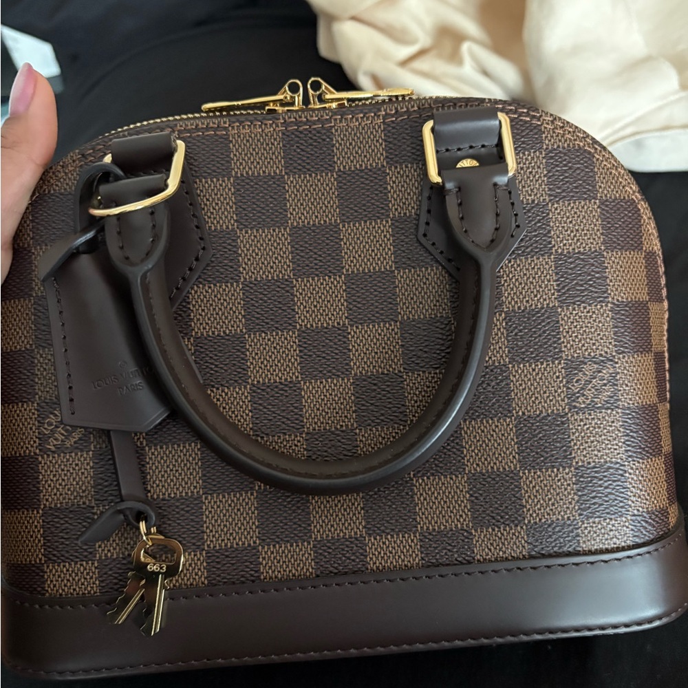 Louis Vuitton Damier Ebene Alma BB